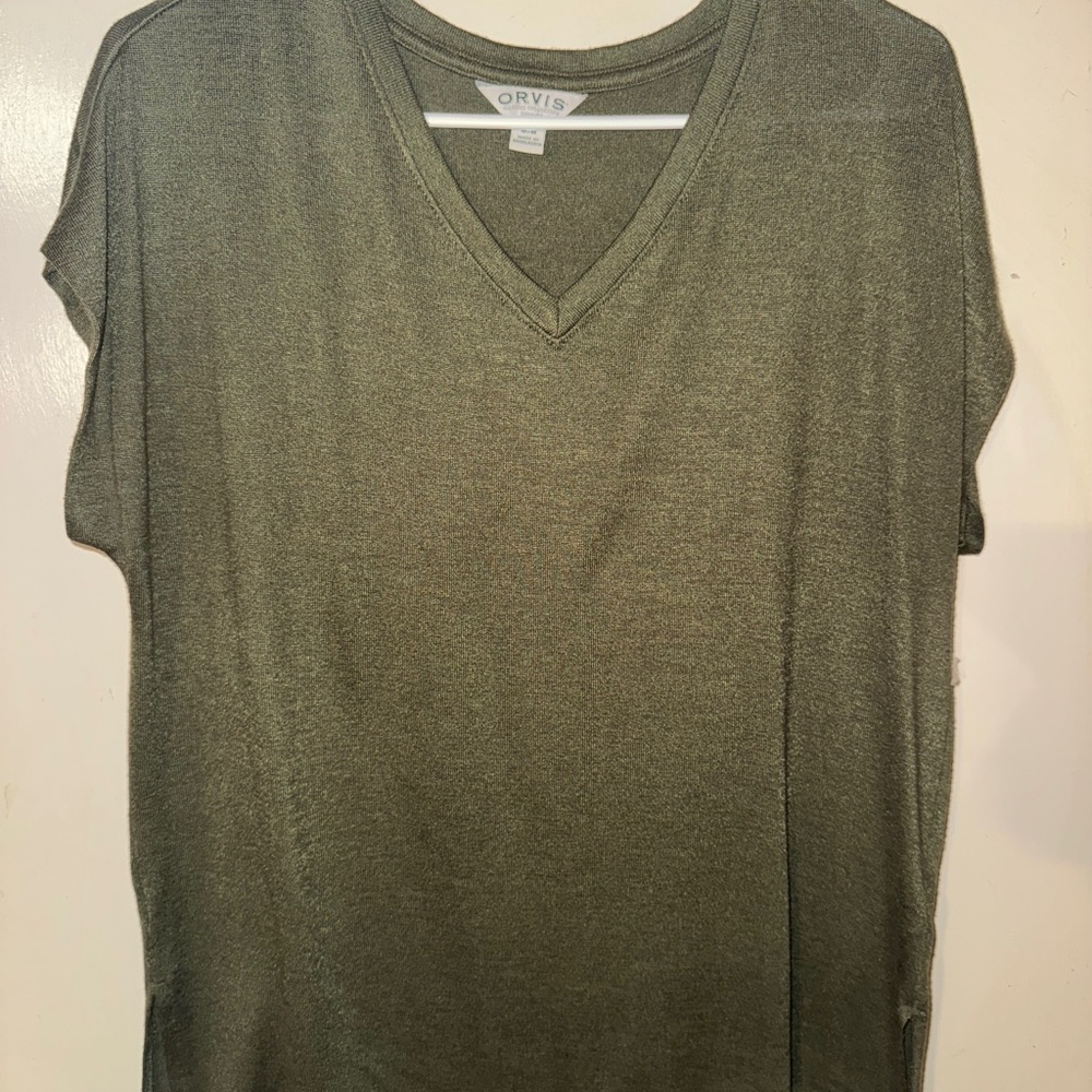 Orvis Green Dolman Sleeve Relaxed T-Shirt